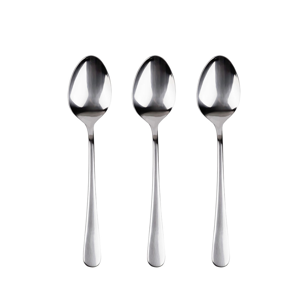 SET 3 CUCHARAS ACERO INOXIDABLE RECICLADO BRILLO NATUR SG7767 SAN IGNACIO