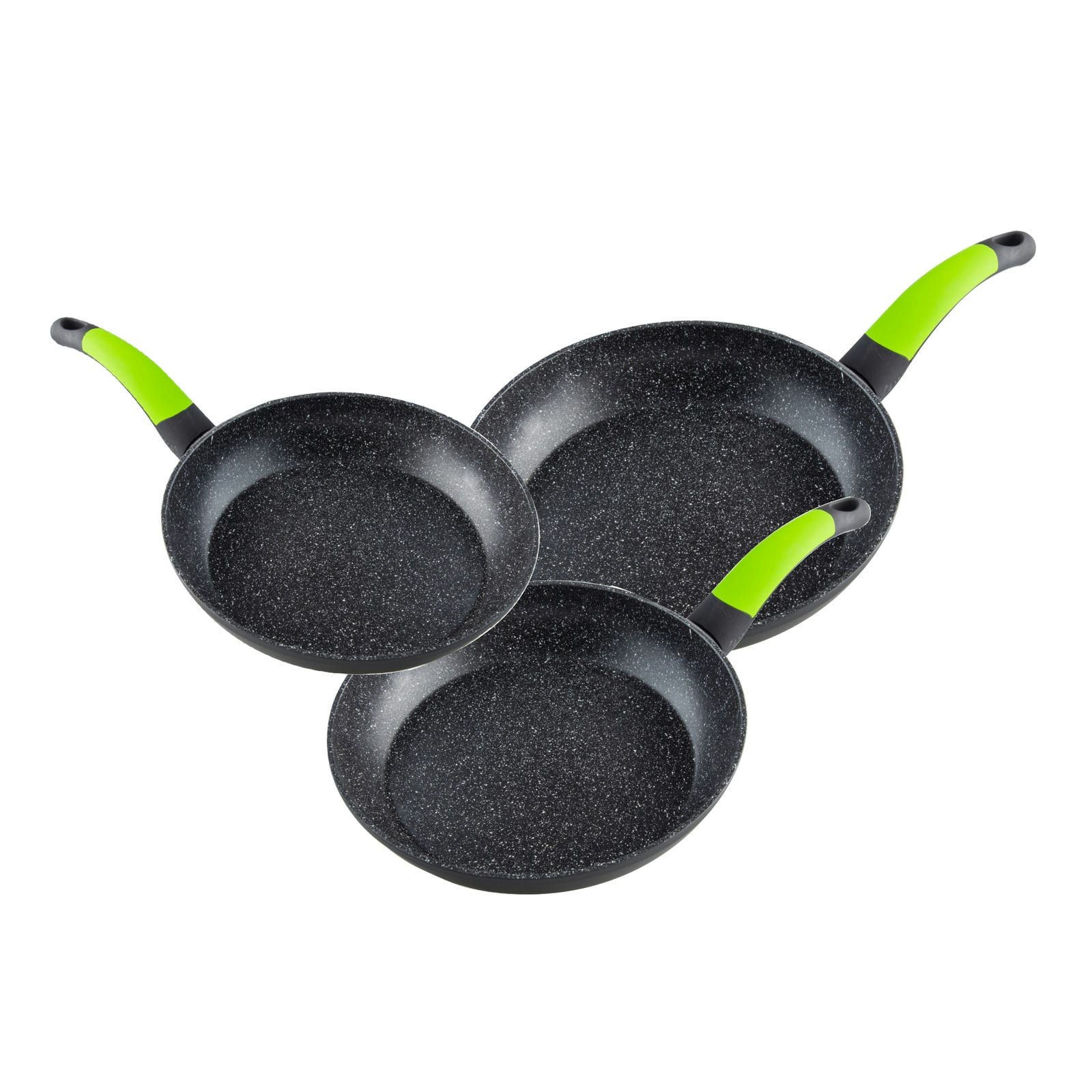 SET 3 SARTENES ALUMINIO ECOLOGICO PIEDRA Ø18-20-24 CM. SUPREME