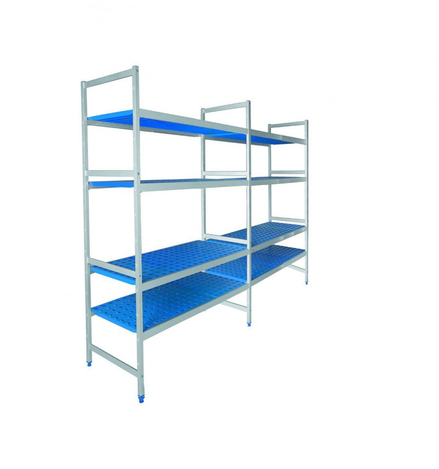 ESTANTERIA MODULAR DOBLE 4 ESTANTES 1750X385X2264 MM. LACOR