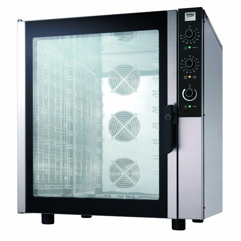 HORNO ELECTRICO CONTROL MECANICO CONVECCION + VAPOR 10 NIVELES AFO EM10SV BP BEKO