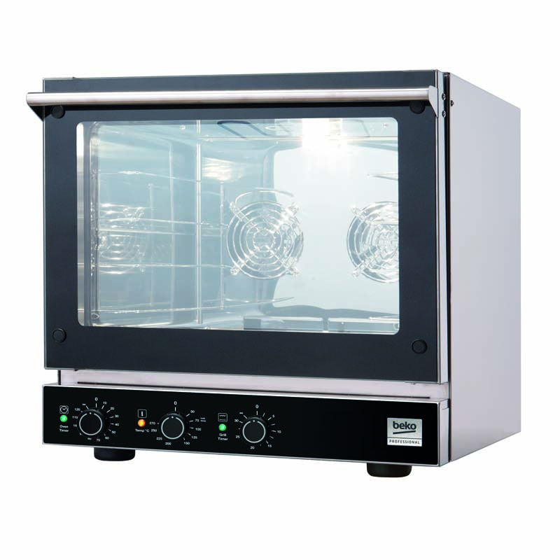 HORNO ELECTRICO CONTROL MECANICO CONVECCION + PARRILLA 4 NIVELES AFO EM4 BP BEKO